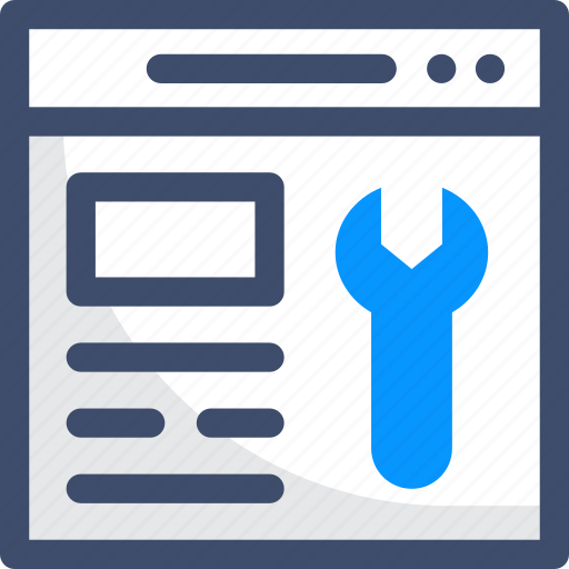 Browser, seo, setting, settings, web maintenance, website icon - Download on Iconfinder