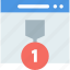 badge, browser, ranking, search, web browser, web page 