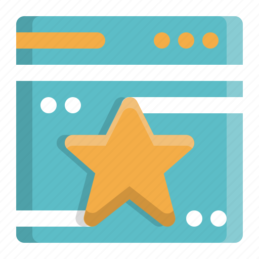 Bookmark, rating, star, web, web ranking icon - Download on Iconfinder