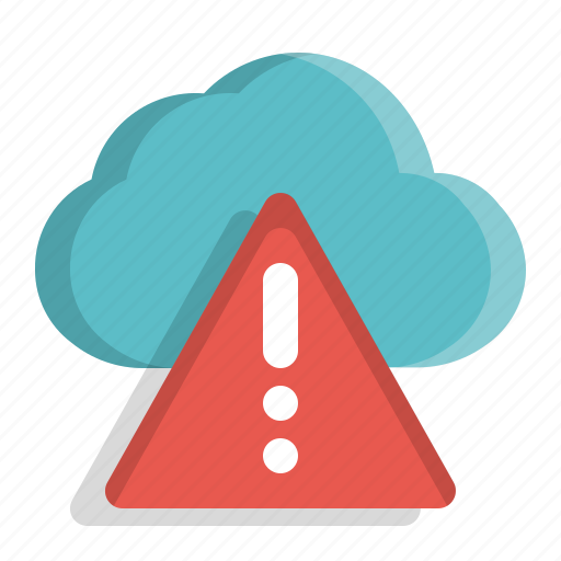 Cloud, cloud computing warning, computing, warning icon - Download on Iconfinder