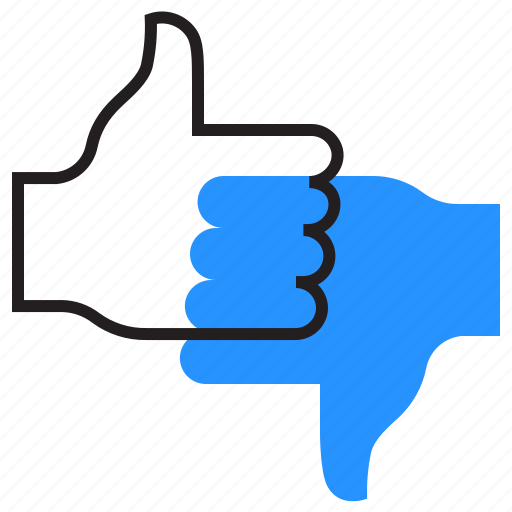 Dislike, down, like, thumb, up icon - Download on Iconfinder