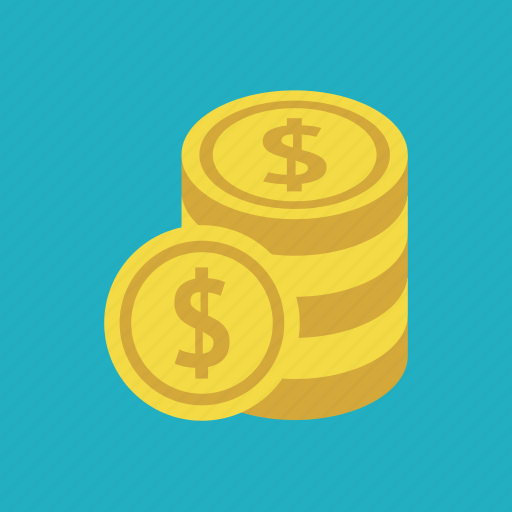 Business, cash, coins, currency, money, profit, stack icon - Download on Iconfinder