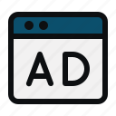 ads, banner, advertising, scuttlepad, web, announcement, marketing