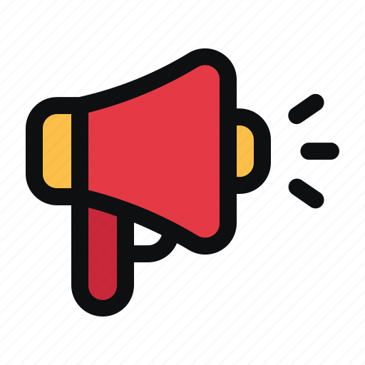 Megaphone, marketing, promotion, announcement, loud, speaker, advertising icon - Download on Iconfinder