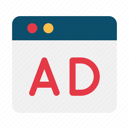 Ads, banner, advertising, scuttlepad, web, announcement, marketing icon - Download on Iconfinder