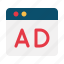 ads, banner, advertising, scuttlepad, web, announcement, marketing 