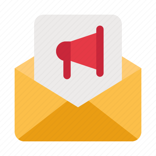 Email, marketing, market, research, ad, megaphone, communications icon - Download on Iconfinder