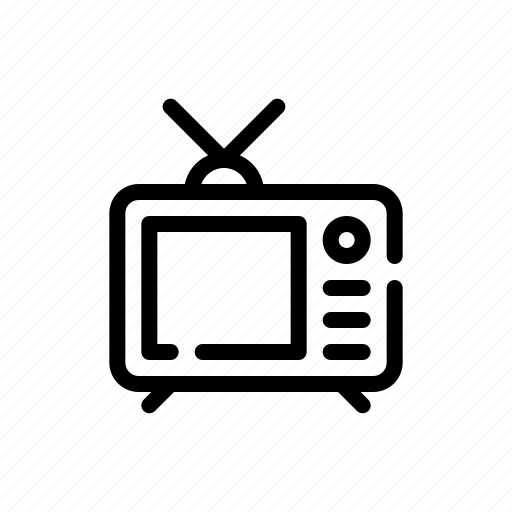 Tv, channel, antenna, screen, electronics icon - Download on Iconfinder