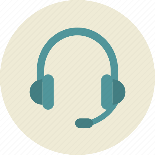 Audio, communication, headphones, microphone, online training, support icon - Download on Iconfinder