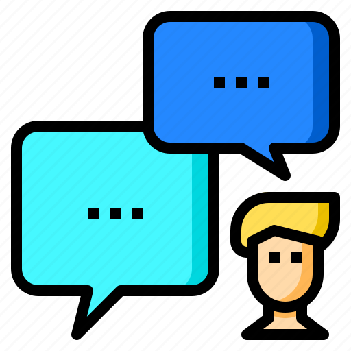 Chat, marketing, seo, support, talk icon - Download on Iconfinder