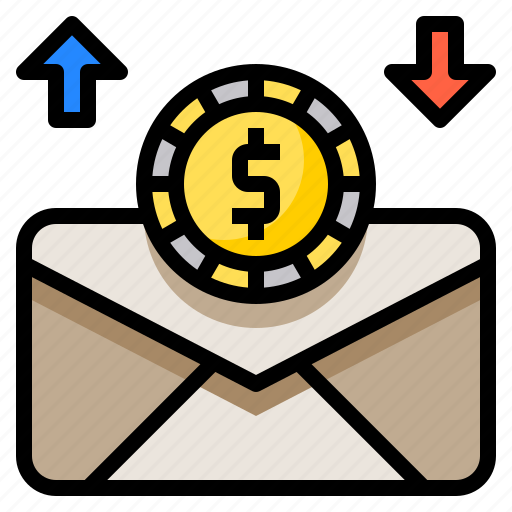 Email, money, marketing, seo, promotion icon - Download on Iconfinder