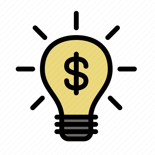 Business, fincancial, idea, light, marketing, money icon - Download on Iconfinder