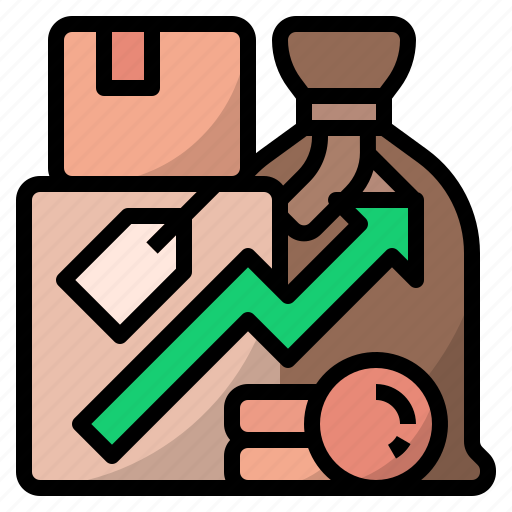 Business, growth, income, increase, profit, increase earning, increase sales icon - Download on Iconfinder