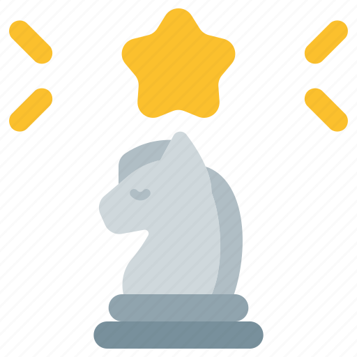 Positive, star, marketing, strategy, chess, business, plan icon - Download on Iconfinder
