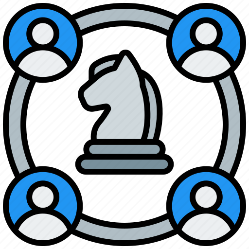 People, user, marketing, strategy, chess, business, plan icon - Download on Iconfinder
