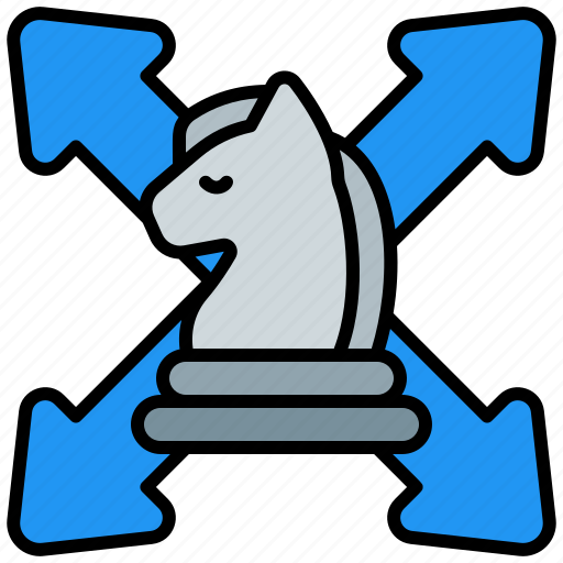 Proactive, solution, marketing, strategy, chess, business, plan icon - Download on Iconfinder