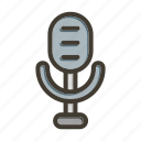 podcast, microphone, record, voice, mic