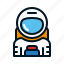 astronaut, space, suit, helmet, avatar 