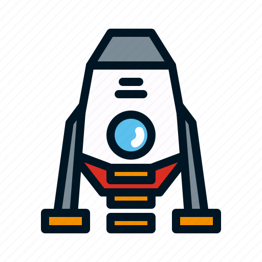 Lander, rocket, space icon - Download on Iconfinder