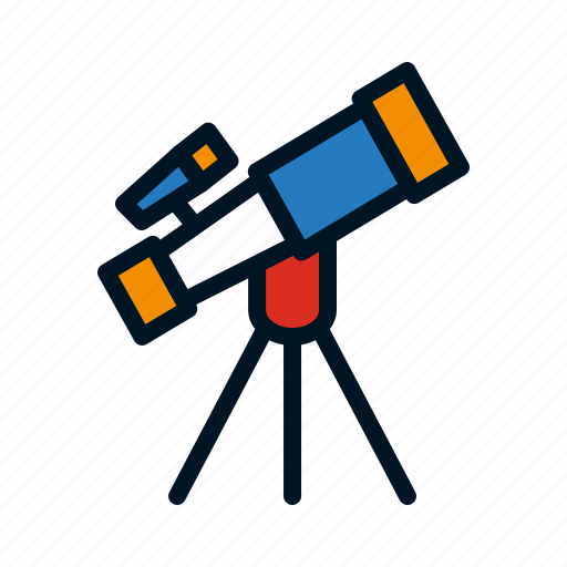 Observe, telescope, star, space, sky icon - Download on Iconfinder