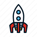 rocket, ship, nasa, space