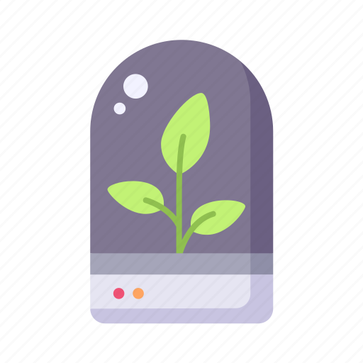 Terrarium, leaves, plant, nature, sci, fi icon - Download on Iconfinder