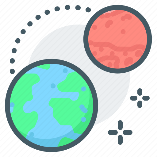 Mars, planets, earth, space icon - Download on Iconfinder