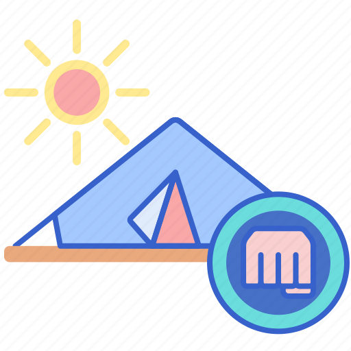 Summer, camp, training, tent icon - Download on Iconfinder
