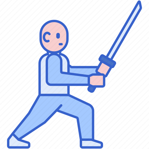 Swordsmanship, kendo, sword icon - Download on Iconfinder