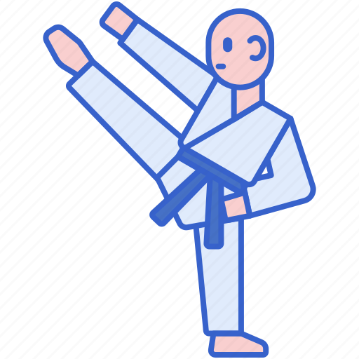 Taekwondo, karate, martial, sports icon - Download on Iconfinder