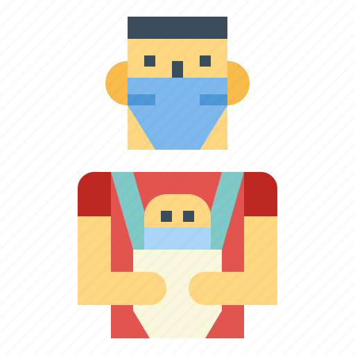Child, man, mask, protect icon - Download on Iconfinder