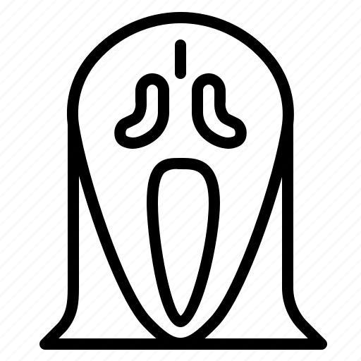 Fancy, ghost, mask, scream icon - Download on Iconfinder