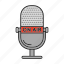 broadcasting, live, media, microphone, on air, podcast, radio 