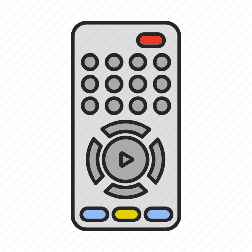 Control, controller, media, remote, television, tv remote, tv set icon - Download on Iconfinder