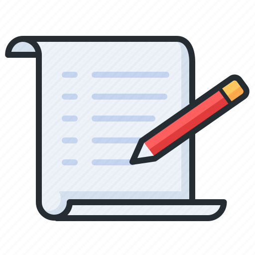 Notes, paper, pencil, document icon - Download on Iconfinder