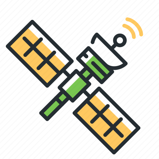 Broadcasting, satellite, signal, space icon - Download on Iconfinder