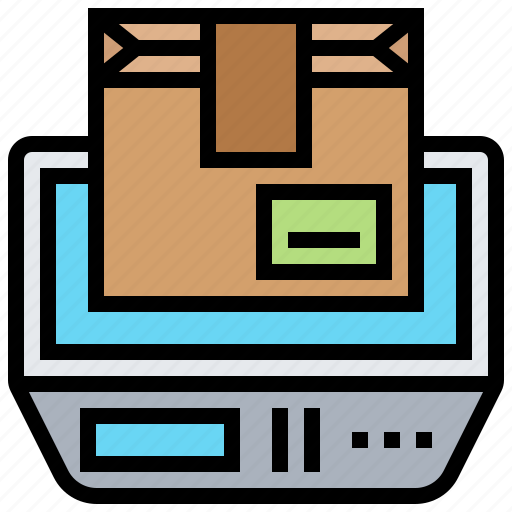 Box, cargo, measurement, package, weight icon - Download on Iconfinder