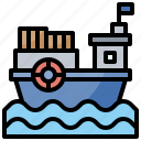 boat, security, ship, transport, travelling