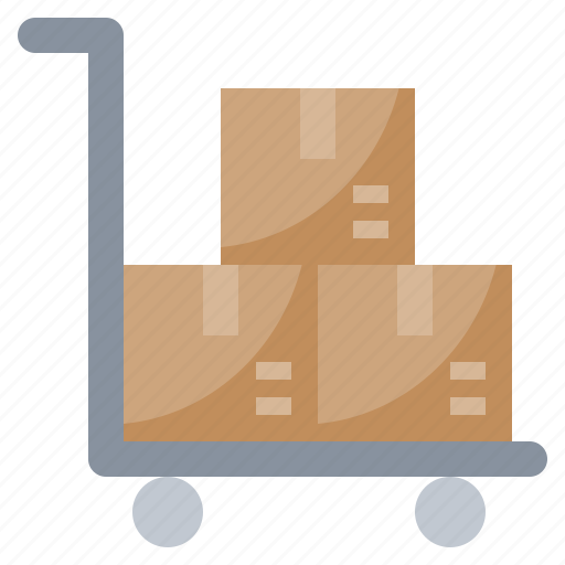 Box, business, marketing, transport, trolley icon - Download on Iconfinder