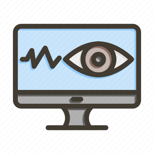 Monitoring, analysis, security, system, surveillance icon - Download on Iconfinder