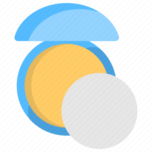 Compact, compressed powder, face cosmetic, face powder, pressed powder icon - Download on Iconfinder