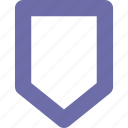 badge, shield, stroke, symbol