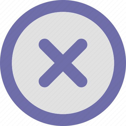 Close, delete, round, button icon - Download on Iconfinder