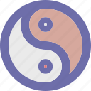 yin, symbol, yin yang