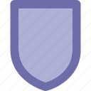 badge, outline, shield, bookmark