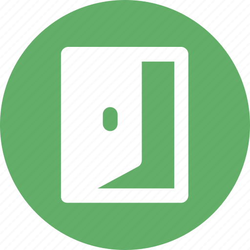 Door, exit, quit, button icon - Download on Iconfinder