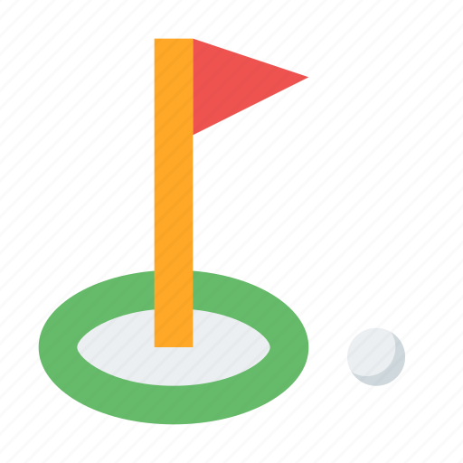 Game, golf, golf club, hole, sports icon - Download on Iconfinder