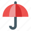 forecast, insurance, protection, rain, umbrella, weather 