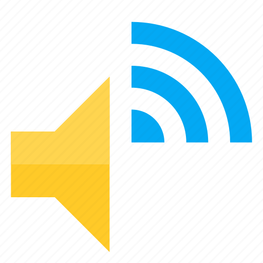 Audio, music, signal, song, sound, volume, wireless icon - Download on Iconfinder