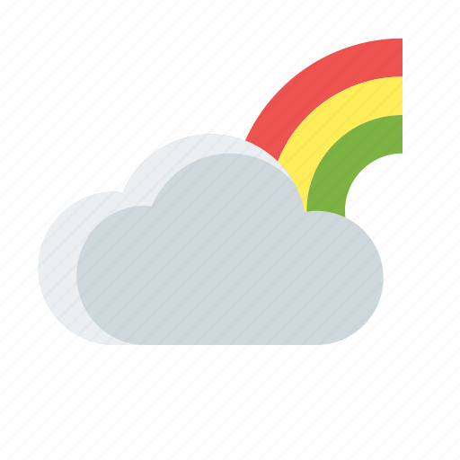 Cloud, forecast, rainbow, weather icon - Download on Iconfinder